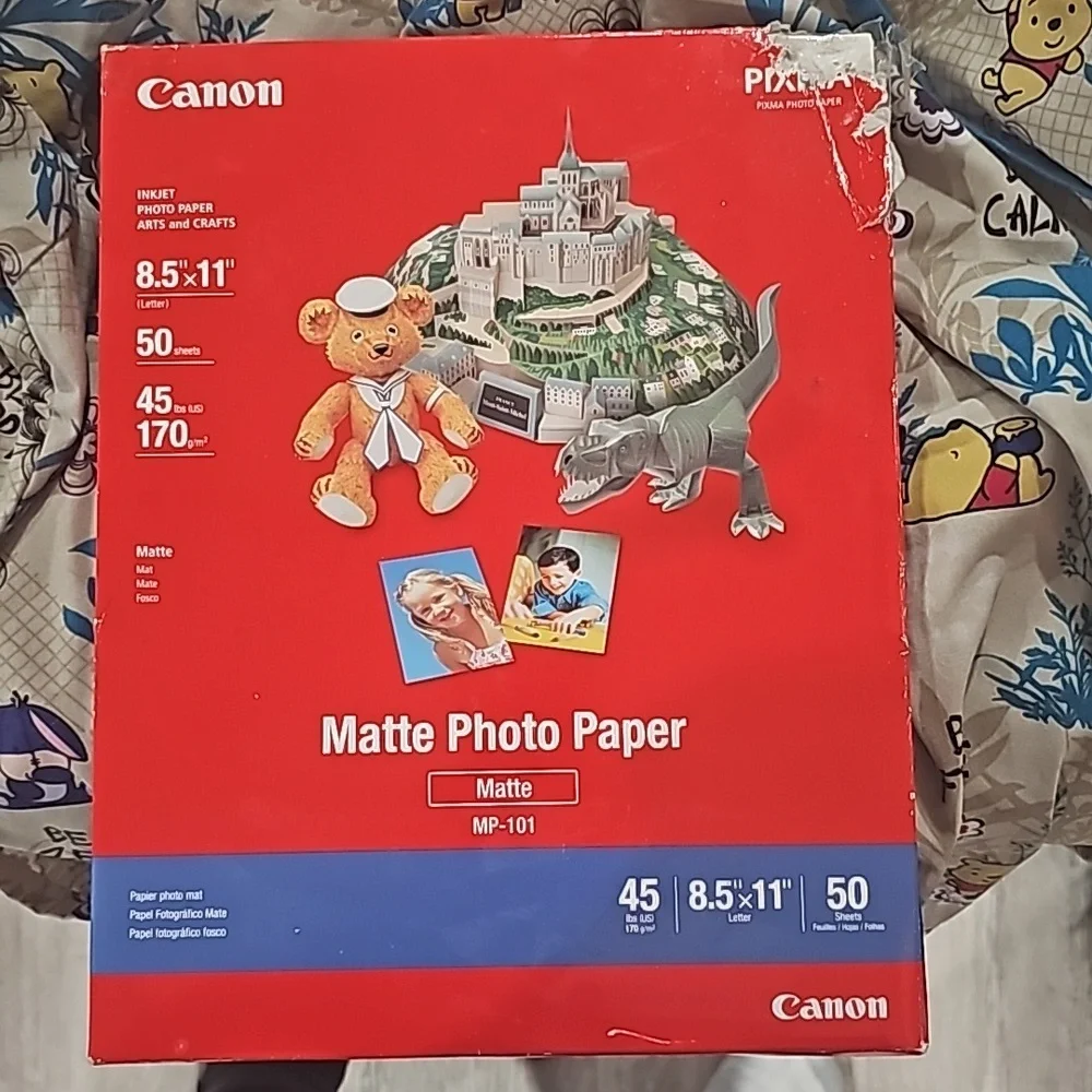 Matte photo paper for Canon